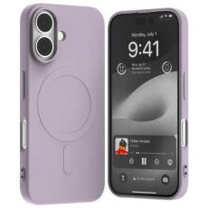 Mercury - Mercury iPhone 16 Mobilskal MagSafe Semi-Silikon - Lilac Lila