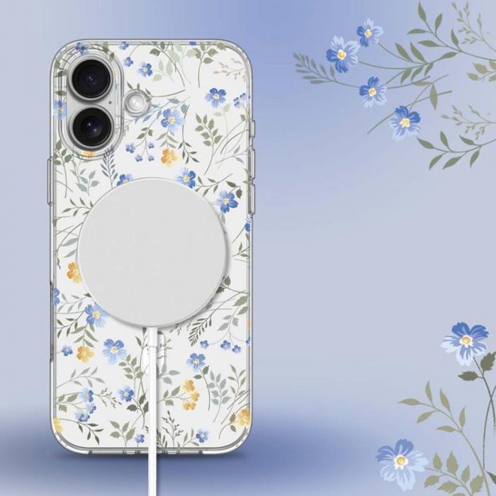 Tech-Protect - Tech-Protect iPhone 16 Mobilskal Magsafe Magmood - Spring Flowers