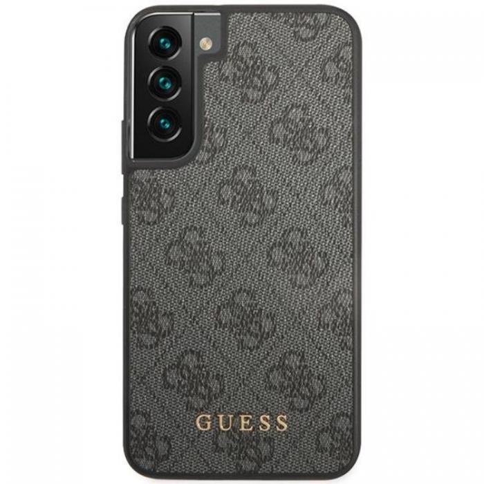 Guess - Guess Galaxy S24 Ultra Mobilskal Metall Guld Logo - Svart