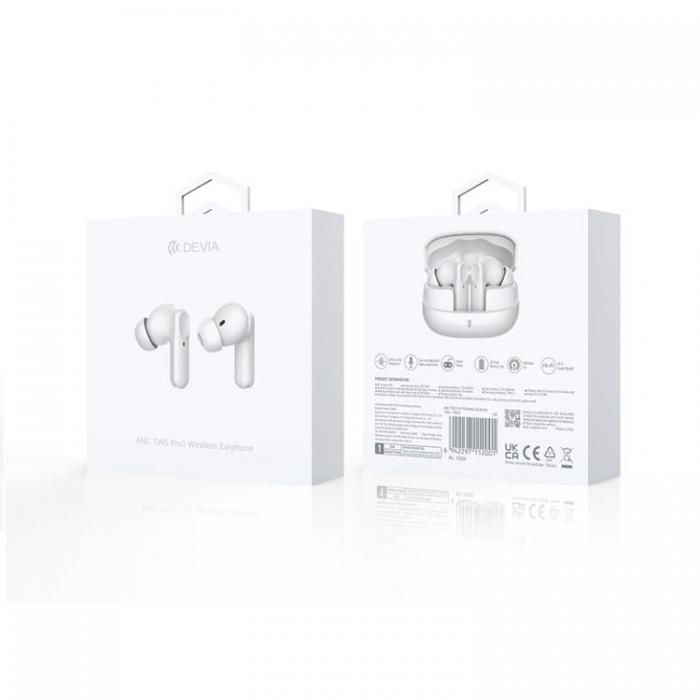 Devia - Devia TWS In-Ear Hrlurar Bluetooth ANC Pro 1 - Vit