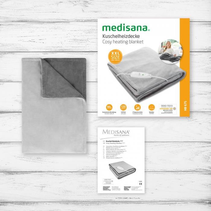 MEDISANA - Medisana Vrmefilt HB675 XXL 200x150cm