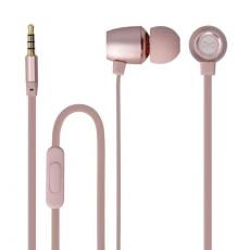 Forever - Forever Trådbunden Hörlurar Jack 3.5mm MSE-100 - Roséguld