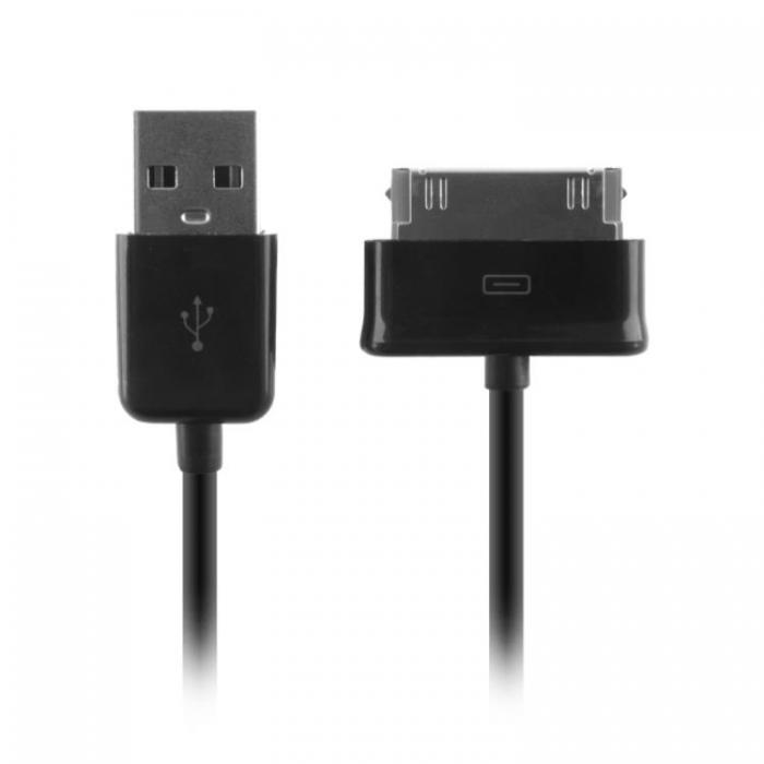 A-One Brand - USB-A Till 30-pin Kabel Fr Samsung Galaxy Tab bulk - Svart