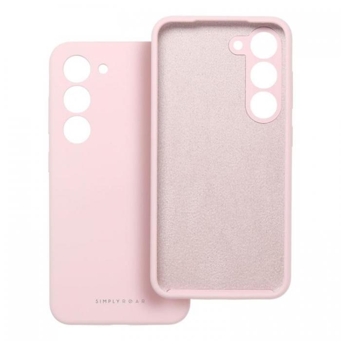 Roar - Roar Galaxy A35 5G Mobilskal Cloud Skin - Rosa