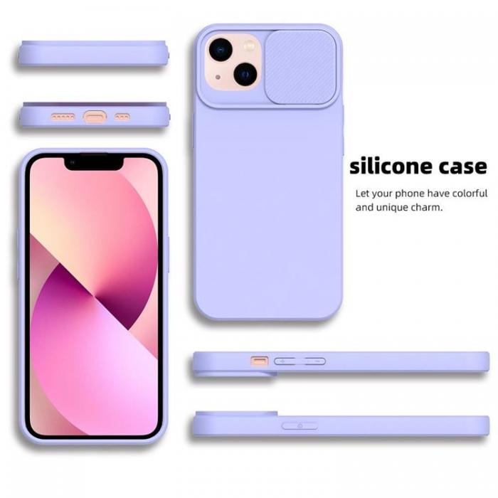 A-One Brand - iPhone 15 Pro Mobilskal Slide - Lavender