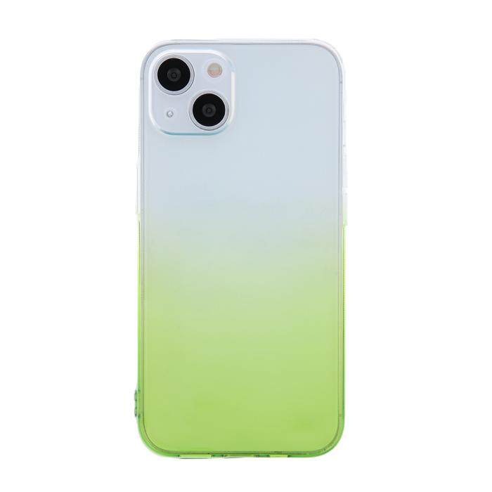 OEM - iPhone 15 Pro Max Skal Gradient Grnt 2mm