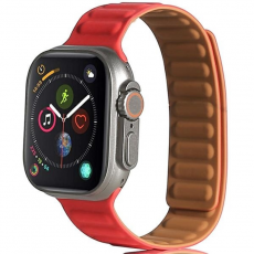 Beline - Beline Apple Watch (38/40/41mm) Armband Magnetic - Röd