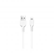 Hoco - HOCO X13 USB-A till Lightning kabel 1m - Vit