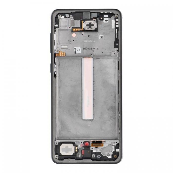 SpareParts - SAMSUNG A33 5G Skrm med LCD-display ServicePack - Svart