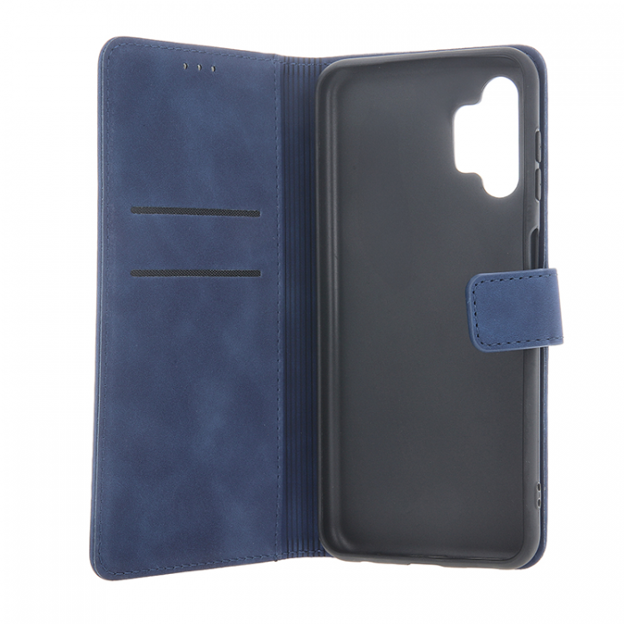 A-One Brand - Galaxy S24 Plnboksfodral Velvet - Marinbl