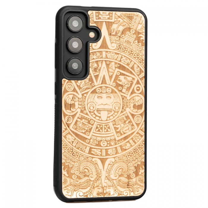 Bewood - Bewood Galaxy S24 Mobilskal Aztec Calendar Aniegre