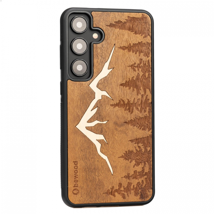 Bewood - Bewood Galaxy S24 Plus Mobilskal Berg Imbuia