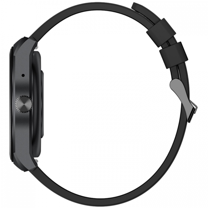 Celly - Celly Smartwatch Med Rund Urtavla Trainerhalo - Svart