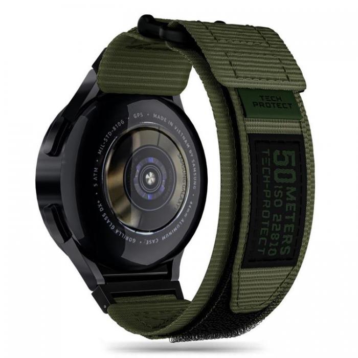 Tech-Protect - Tech-Protect Galaxy Watch 4/5/5 Pro Armband Scout Pro - Grn