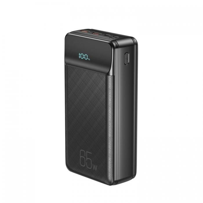 XO - XO Powerbank 30000 mAh 65W fr Laptop PR201- Svart