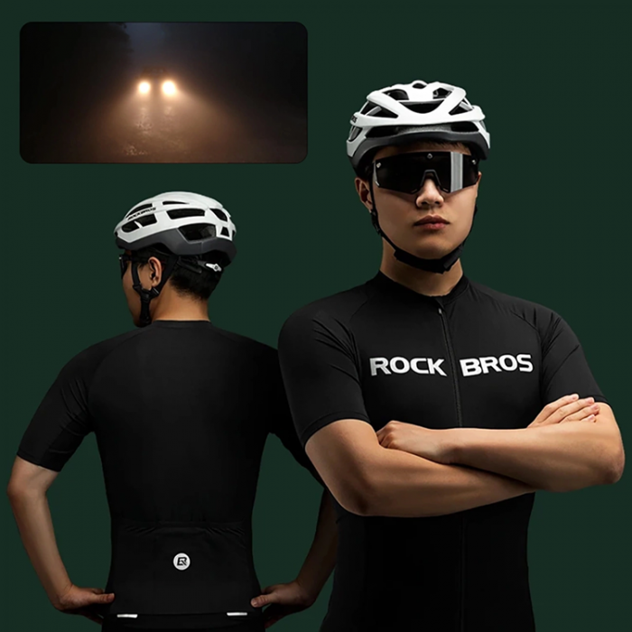 Rockbros - Rockbros Cykeltrja Kortrmad XXL - Svart