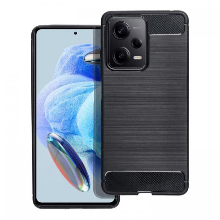 A-One Brand - Xiaomi Redmi Note 12 Pro 5G Mobilskal Carbon - Svart