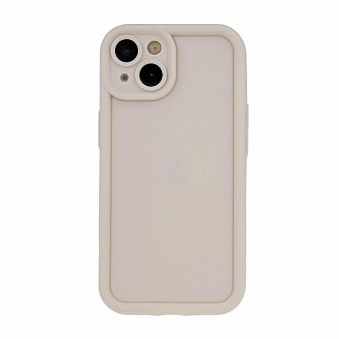 A-One Brand - Motorola E13 Mobilskal Rim TPU - Beige