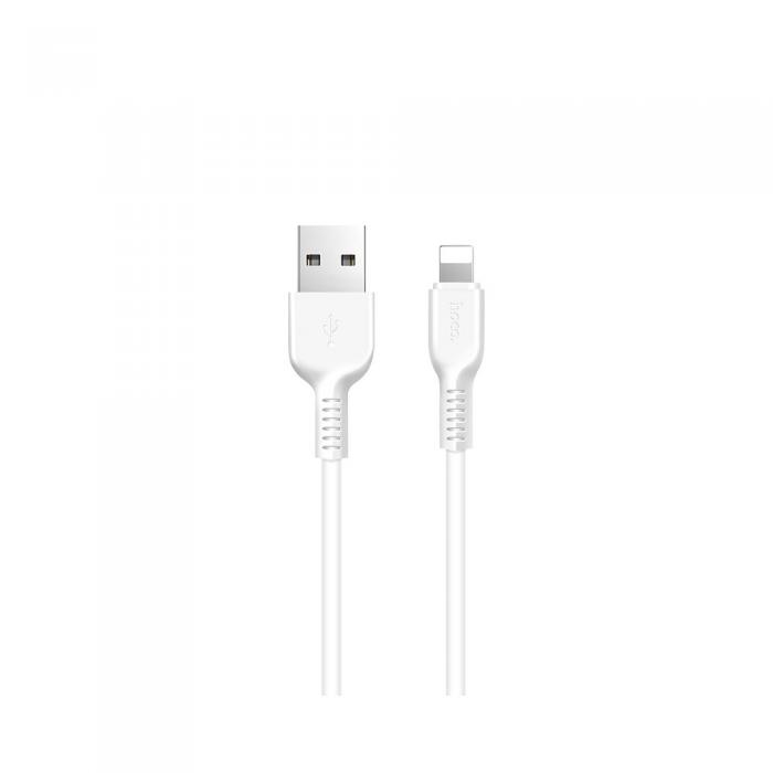 Hoco - HOCO X13 USB-A till Lightning kabel 1m - Vit