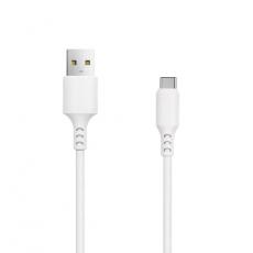 Setty - Setty USB Till USB-C Kabel 1m 3A - Vit