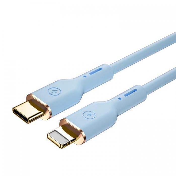 WIWU - WIWU USB-C till Lightning kabel 30W 1.2m YQ01 - Bl