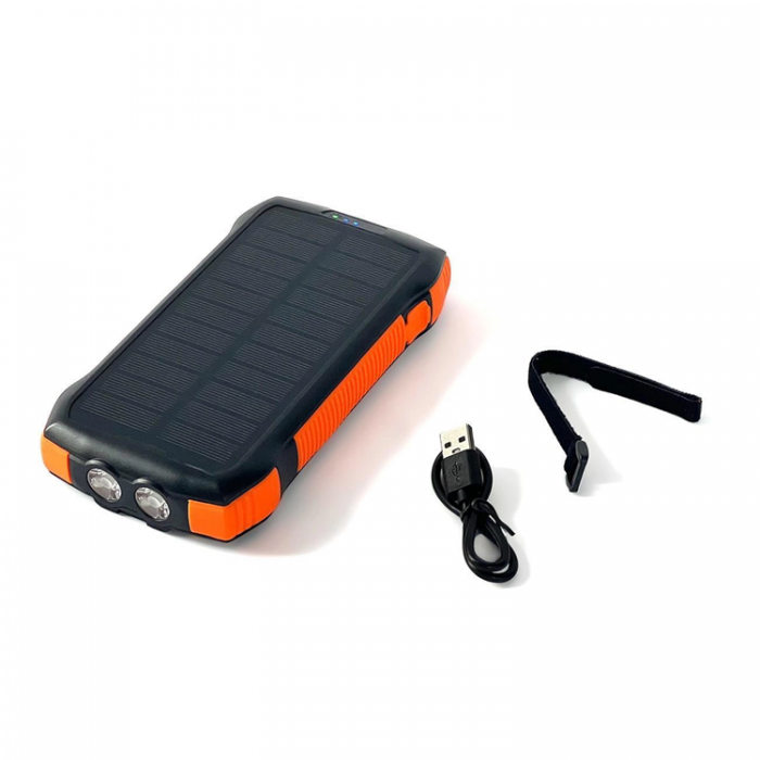 Joyroom - Choetech Solar induction Powerbank 10000mAh Qi 5W - Orange