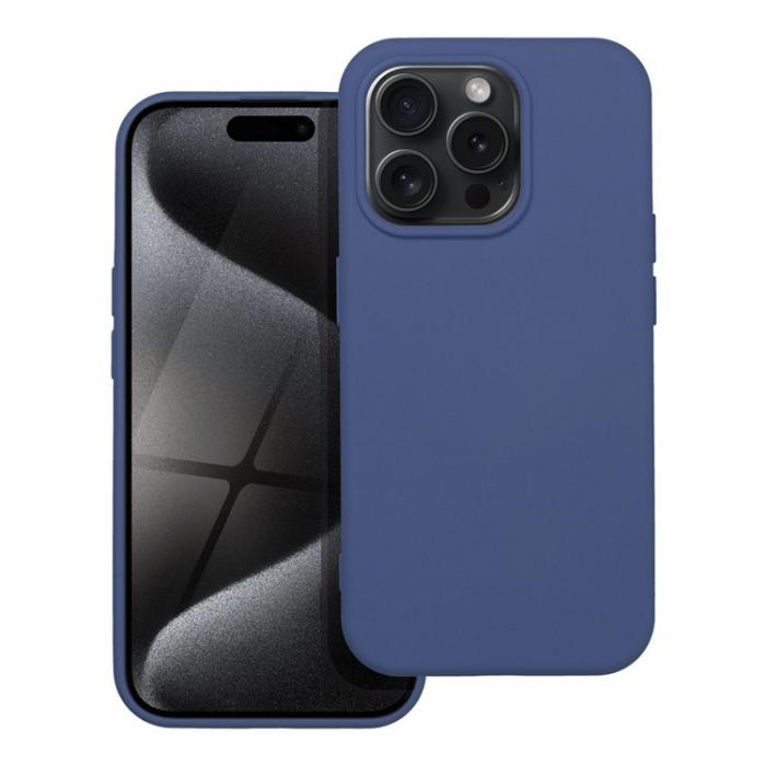 A-One Brand - iPhone 15 Pro Mobilskal Silicone - Bl