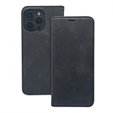 A-One Brand - iPhone 7/8/SE (2020/2022) Plånboksfodral Smart Suede - Svart