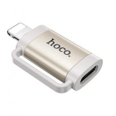 Hoco - Hoco Adapter OTG Lightning Till USB-C 2A UA31B - Grå