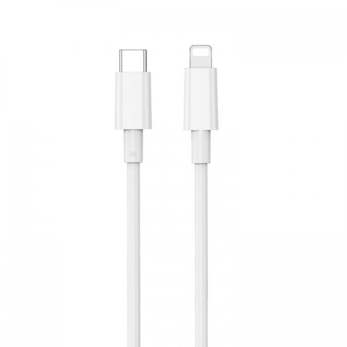 WIWU - WIWU USB-C Till Lightning 30W 1.2m Kabel C008 - Vit