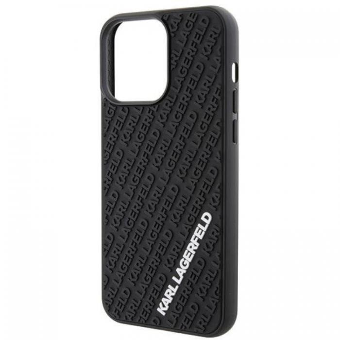 KARL LAGERFELD - Karl Lagerfeld iPhone 15 Pro Max Mobilskal 3D Rubber Multi Logo