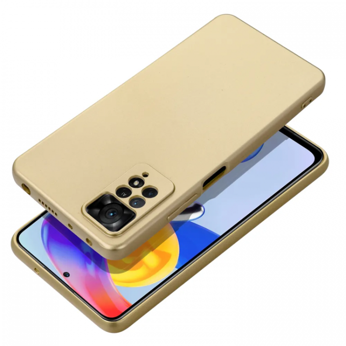 A-One Brand - Xiomi Redmi Note 14 Pro Plus 5G Mobilskal Metallic - Guld