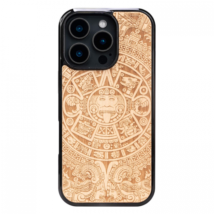 Bewood - Bewood iPhone 16 Pro Mobilskal Aztec Calendar Aniegre