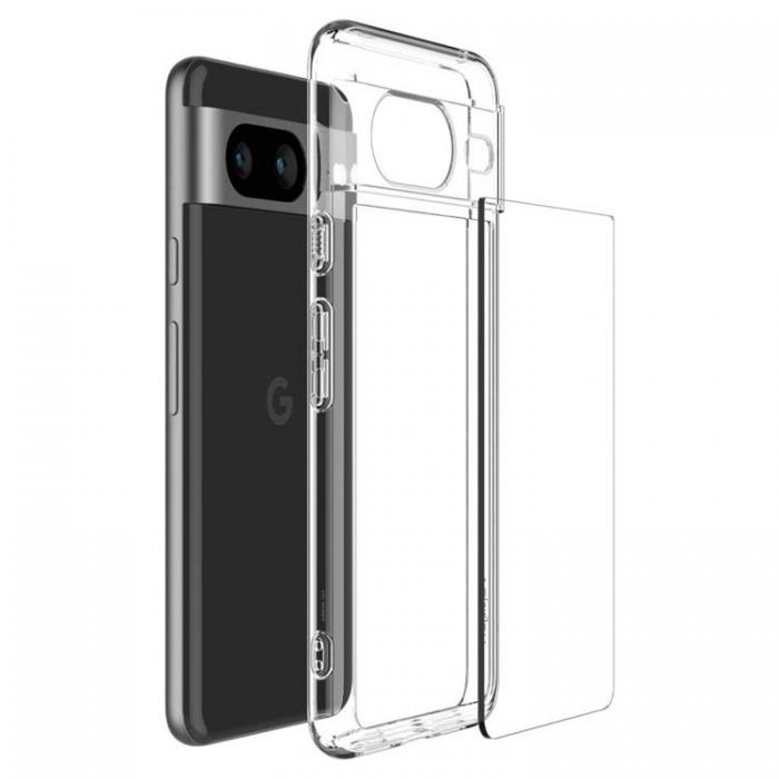 Spigen - Spigen Google Pixel 8 Mobilskal Ultra Hybird - Crystal Clear