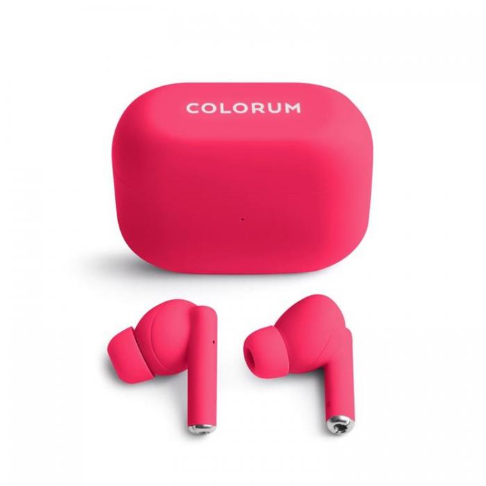 Colorum - Colorum TWS In-Ear Hrlurar Bluetooth CTWS-02 - Magenta