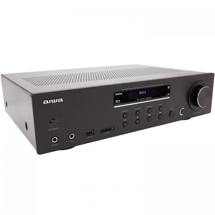 AIWA - Aiwa Frstrkare med Bluetooth 2 x 60 Watt RMS - Svart