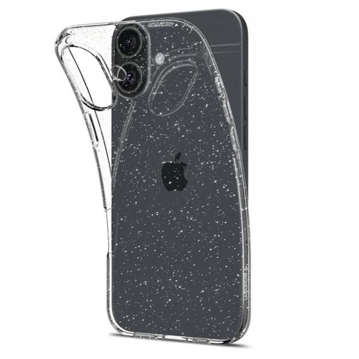 Spigen - Spigen iPhone 16 Plus Mobilskal Liquid Crystal - Glitter Crystal