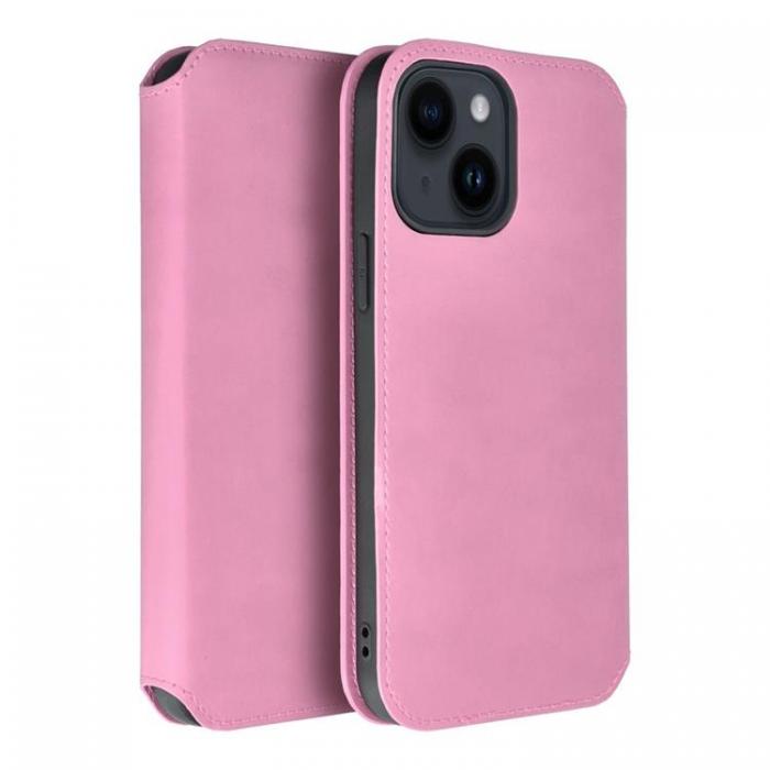 A-One Brand - iPhone 16 Plnboksfodral Dual Pocket - Rosa