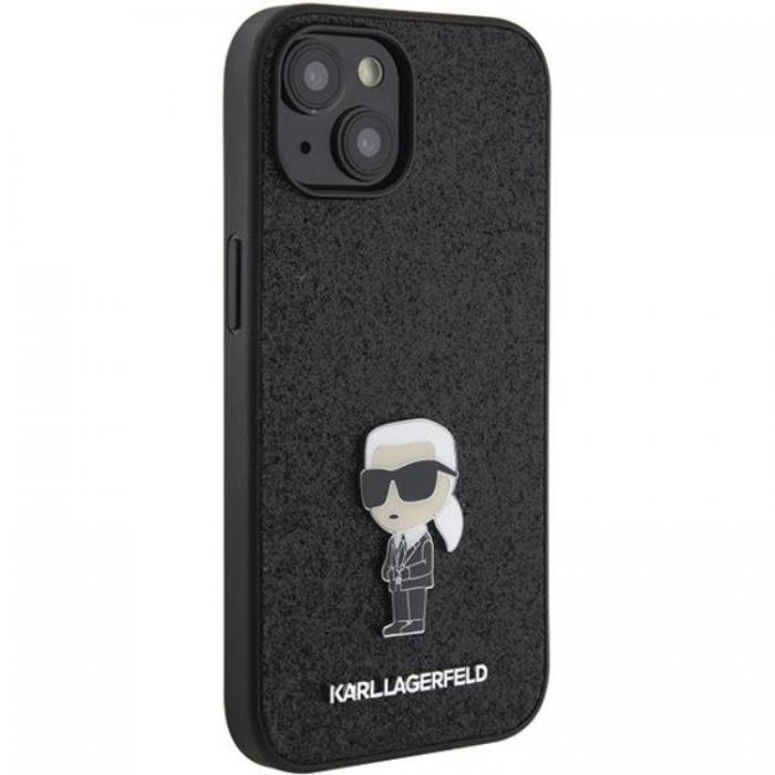 KARL LAGERFELD - KARL LAGERFELD iPhone 15 Mobilskal Fixed Glitter Ikonik