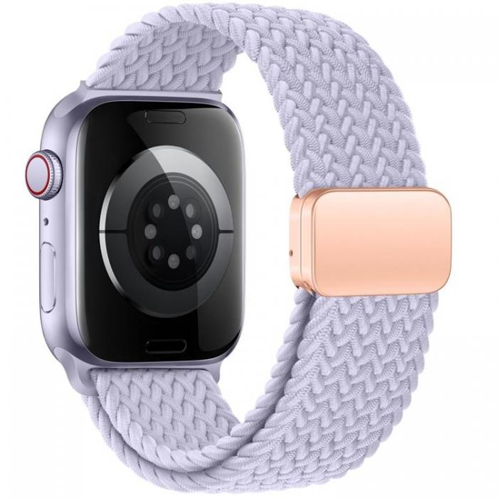 Tech-Protect - Tech-Protect Apple Watch (44/45/46/49 mm) Armband NylonMag - Periwinkle