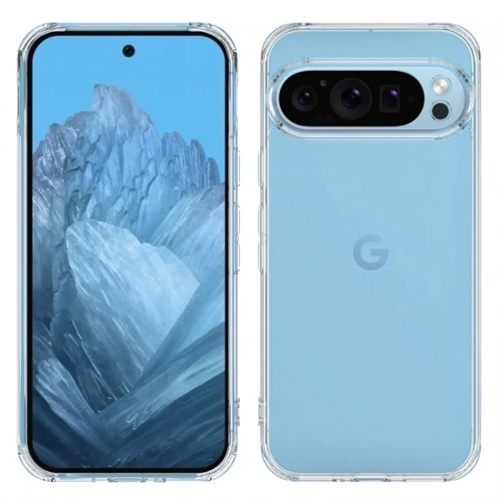 A-One Brand - Google Pixel 9/9 Pro Mobilskal Slim 2mm - Transparent