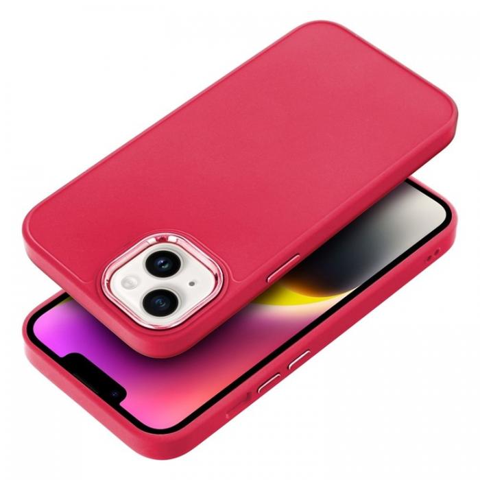 A-One Brand - iPhone 16 Pro Mobilskal Frame - Magenta