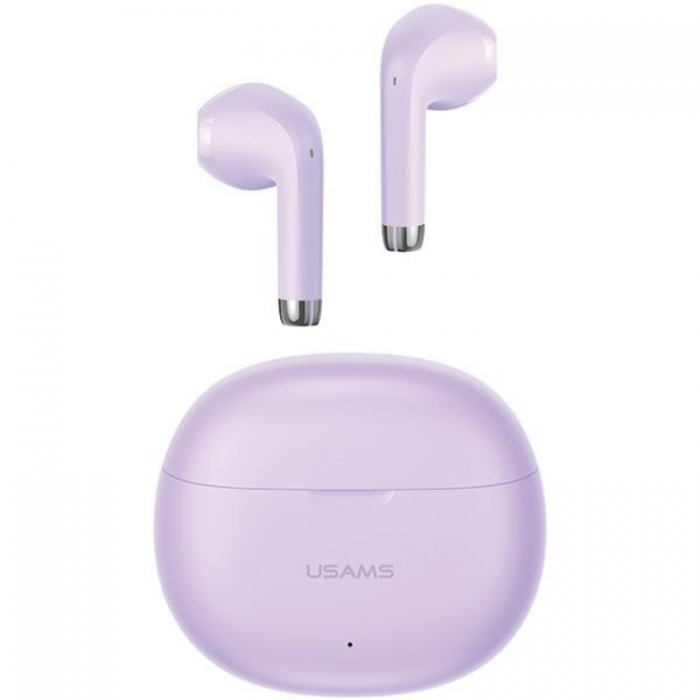 USAMS - USAMS In-Ear Hrlurar Bluetooth TWS Rhymbo Series - Lila