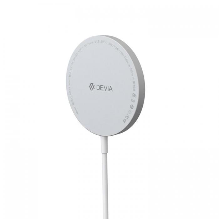 Devia - Devia Smart Magnetisk Trdls Laddare 15W EA239 - Vit