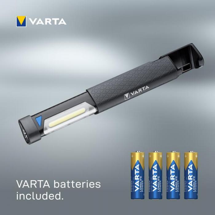 VARTA - Varta Work Flex Telescope Light Arbetsbelysning IP54 250 lm