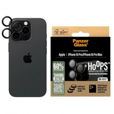 PanzerGlass - PanzerGlass iPhone 16 Pro/16 Pro Max Kameralinsskydd Härdat Glas