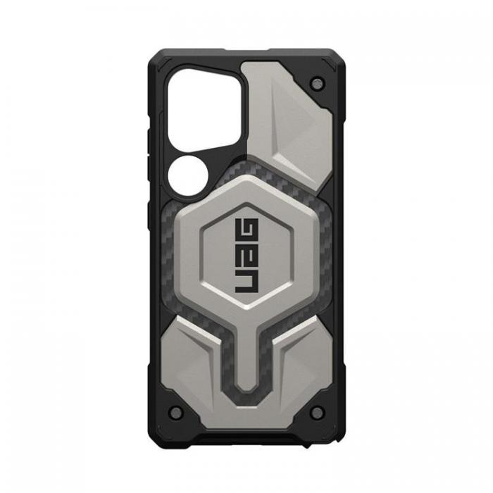 UAG - UAG Galaxy S25 Ultra Mobilskal MagSafe Monarch Pro - Titanium