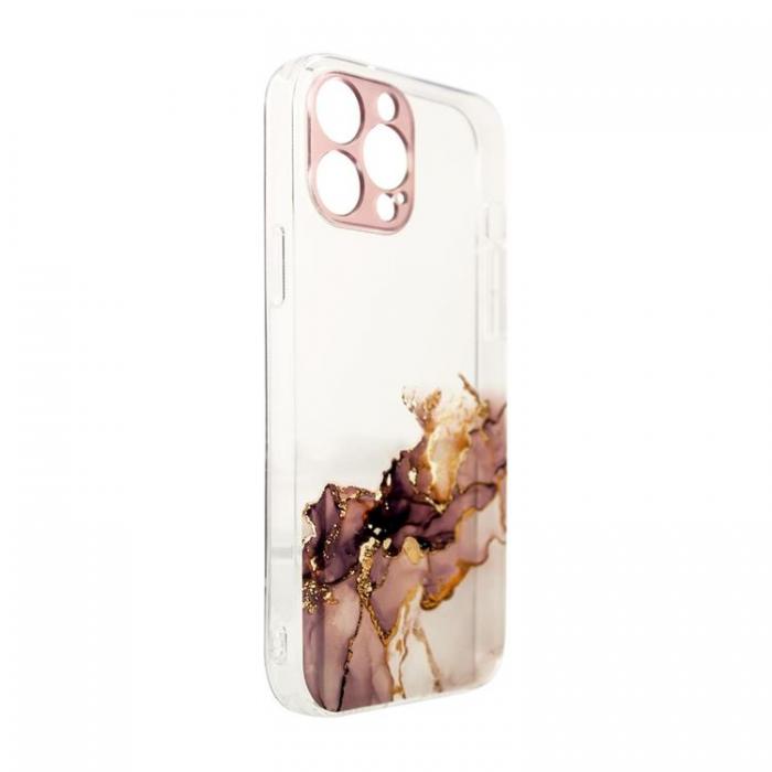 A-One Brand - Xiaomi Redmi Note 11/11S Skal Marble Gel - Brun