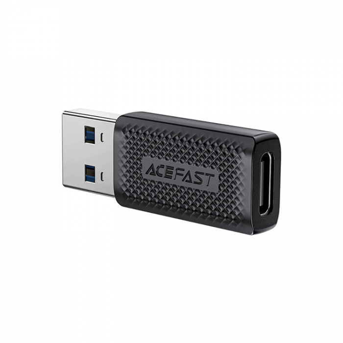 Acefast - Acefast USB-C till USB-A Adapter 5Gb/s - Svart