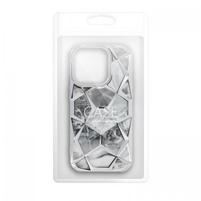 A-One Brand - iPhone 15 Pro Mobilskal Twinki - Silver